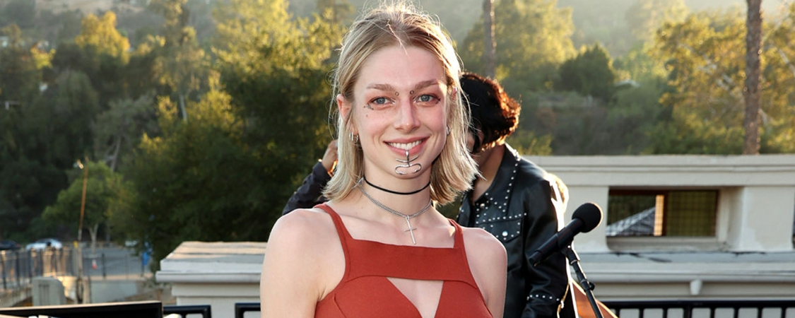 Hunter Schafer attends Disney’s From Your Car (FYC) Drive-in Series